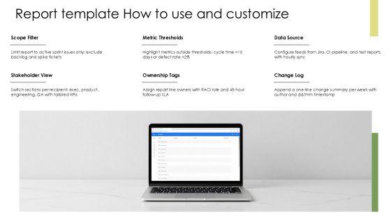 Software Development Weekly Status Report Template PPT Designs VM