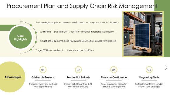Solar Energy Business Plan PPT Slides VM