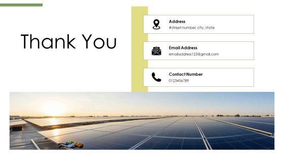 Solar Energy Business Plan PPT Slides VM
