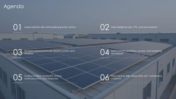 Solar Panels Firefighter Safety PPT Designs VM