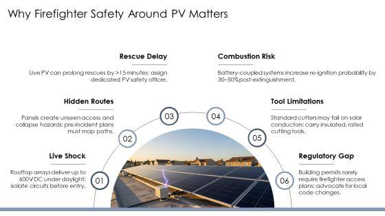 Solar Panels Firefighter Safety PPT Designs VM