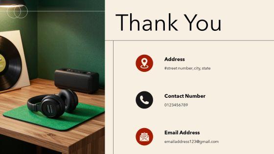 Spotify Themed PPT Template VM