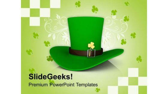 st_patricks_day_hat_with_clover_holidays_powerpoint_templates_ppt_backgrounds_for_slides_0313_title.jpg