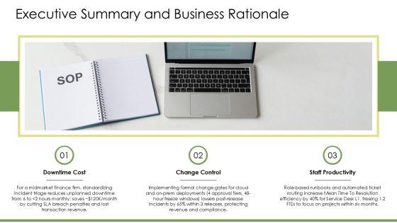 Standard Operating Procedure IT Department PPT Demonstration VM