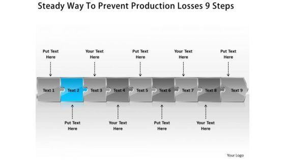 steady_way_to_prevent_production_losses_9_steps_flow_chart_maker_online_powerpoint_templates_1.jpg