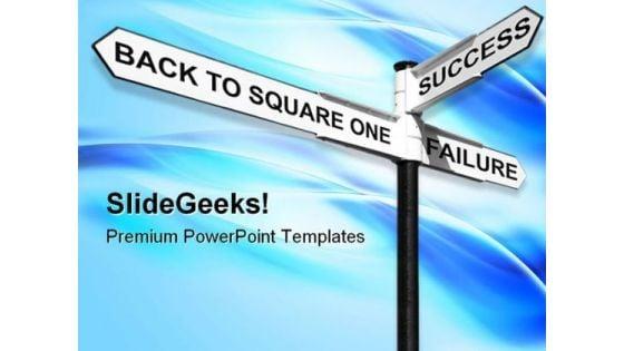 success_and_failure_signpost_metaphor_powerpoint_themes_and_powerpoint_slides_0811_title.jpg