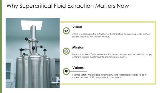 Supercritical Fluid Extraction PPT Demonstration VM