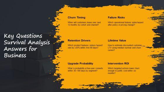 Survival Analysis PPT Information VM