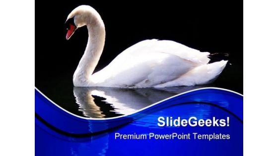 swan_reflected_animals_powerpoint_themes_and_powerpoint_slides_0511_title.jpg