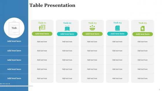 Table Bundle Powerpoint Ppt Templates And Slides