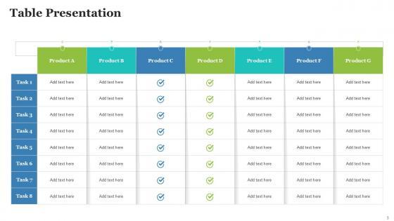 Table Bundle Powerpoint Ppt Templates And Slides