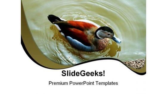 teal_approaching_land_animals_powerpoint_templates_and_powerpoint_backgrounds_0211_title.jpg