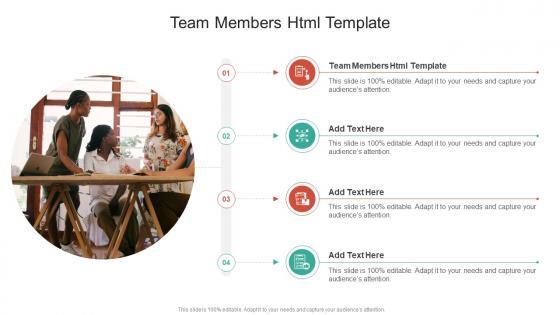 Team Members Html Template In Powerpoint And Google Slides Cpb