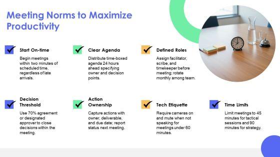 Team Norms PPT Template VM