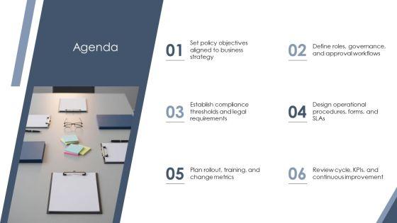 Template For HR Policy PPT Demonstration VM
