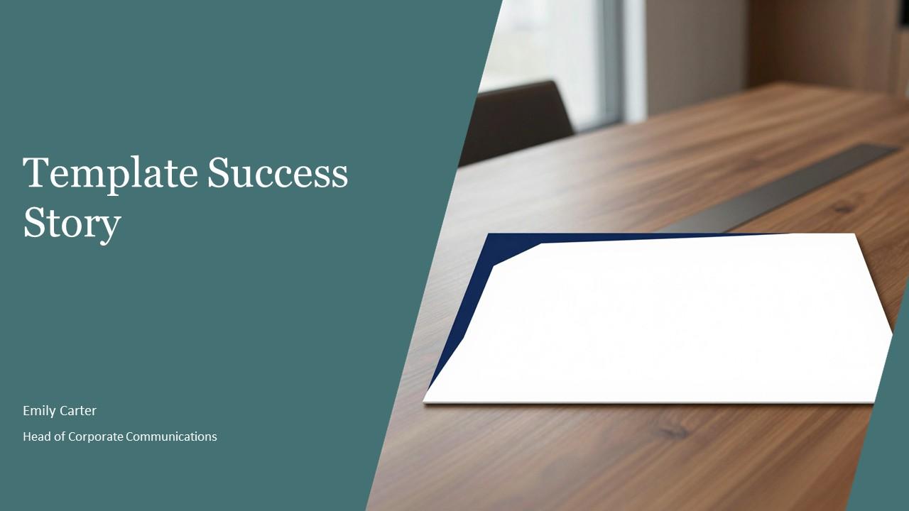 Template Success Story PPT Demonstration VM
