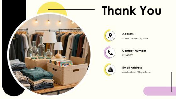Thrift Store Business Plan PPT Information VM