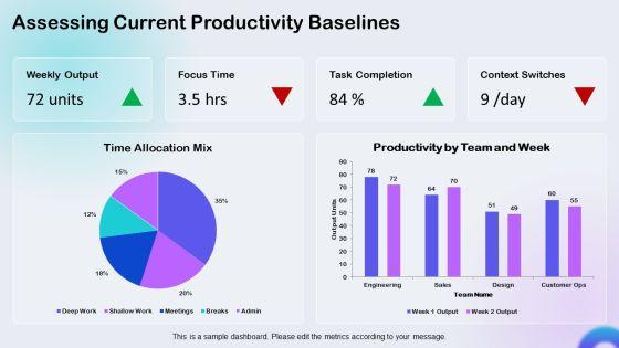 Time Management Infographic PPT Structure VM