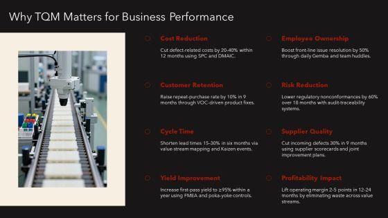 Total Quality Management 7 Principles PPT Guidelines VM