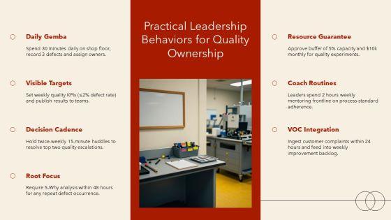 Total Quality Management 7 Principles PPT Guidelines VM