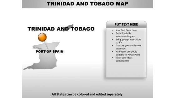 Trinidad And Tobago Country PowerPoint Maps Trinidad And Tobago Country PowerPoint Maps