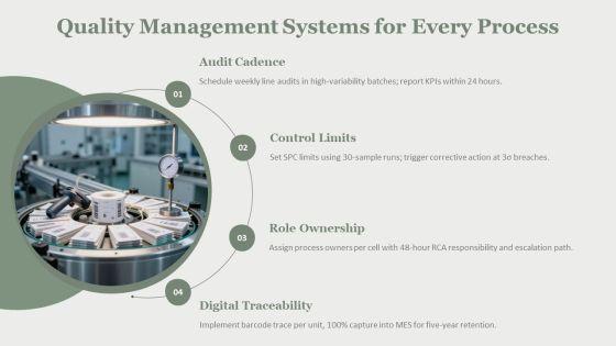 Types Of Production Process In Operations Management PPT Structure VM