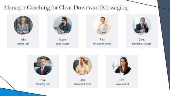 Upward Communication And Downward Communication PPT Demonstration VM