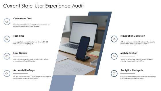 UX Case Study PPT PowerPoint VM