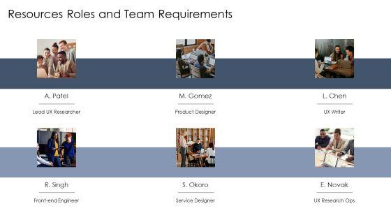 UX Case Study PPT PowerPoint VM