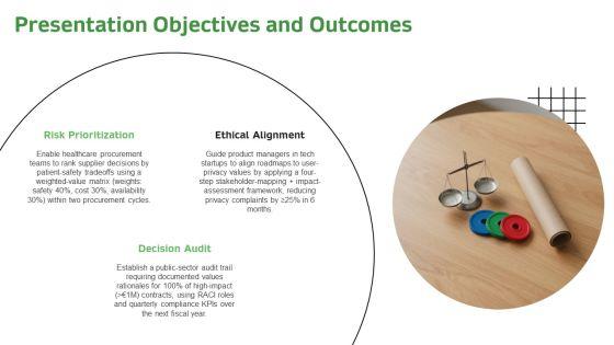 Values Based Decision Making Model PPT Outline VM