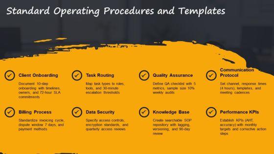 Virtual Assistant Business Plan PPT Outline VM