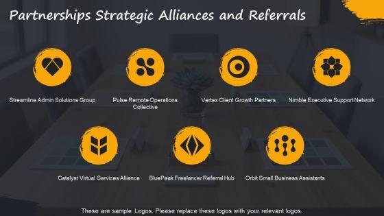 Virtual Assistant Business Plan PPT Outline VM