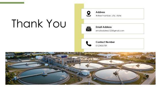 Wastewater Treatment Plant Process Flow Diagram PPT Example VM