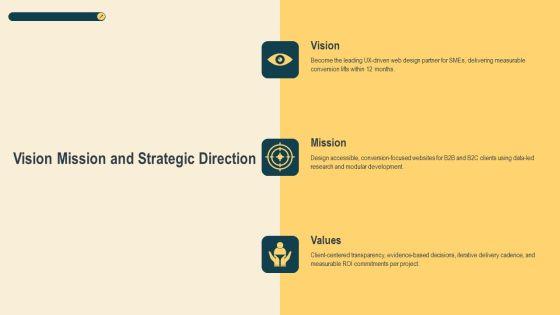Web Designing Company Profile PPT Mockup VM