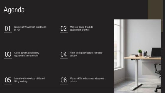 Web Development Trends 2019 PPT Mockup VM