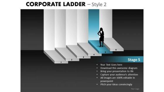 Woman Climbing Corporate Ladder PowerPoint Ppt Templates Woman Climbing Corporate Ladder PowerPoint Ppt Templates