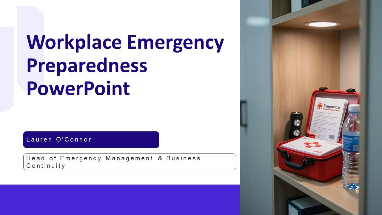 Workplace Emergency Preparedness PPT Graphics VM