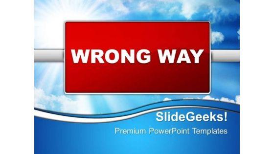 wrong_way_metaphor_powerpoint_templates_and_powerpoint_themes_0412_title.jpg
