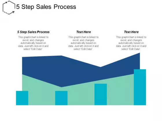 5 Step Sales Process Ppt PowerPoint Presentation Inspiration Styles Cpb
