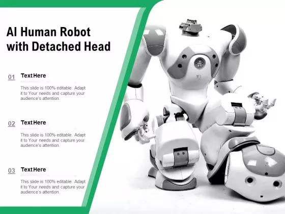 AI Human Robot With Detached Head Ppt PowerPoint Presentation Gallery Format PDF