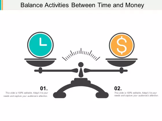 Balance Activities Between Time And Money Ppt Powerpoint Presentation Gallery Display