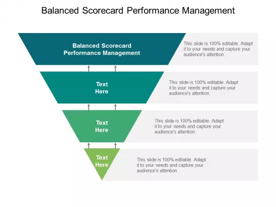 Balanced Scorecard Performance Management Ppt PowerPoint Presentation Professional Display Cpb