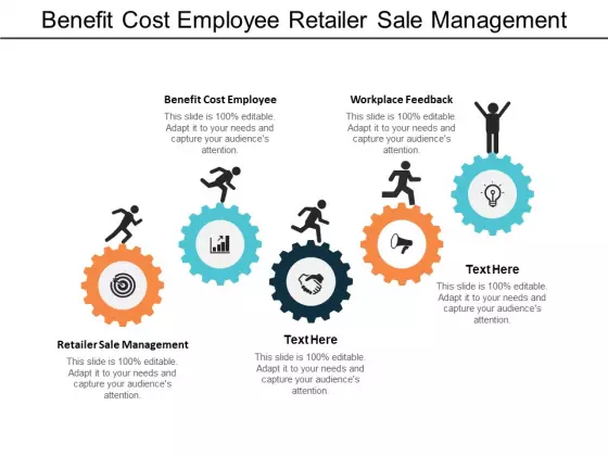 Benefit Cost Employee Retailer Sale Management Workplace Feedback Ppt PowerPoint Presentation Icon Diagrams