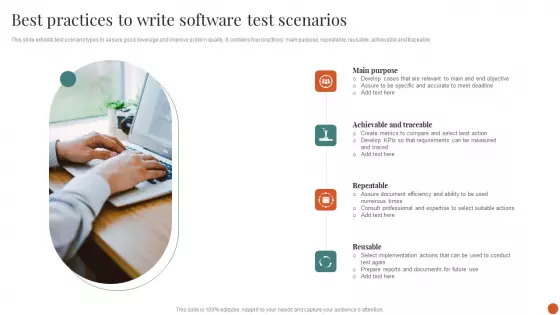Best Practices To Write Software Test Scenarios Guidelines PDF