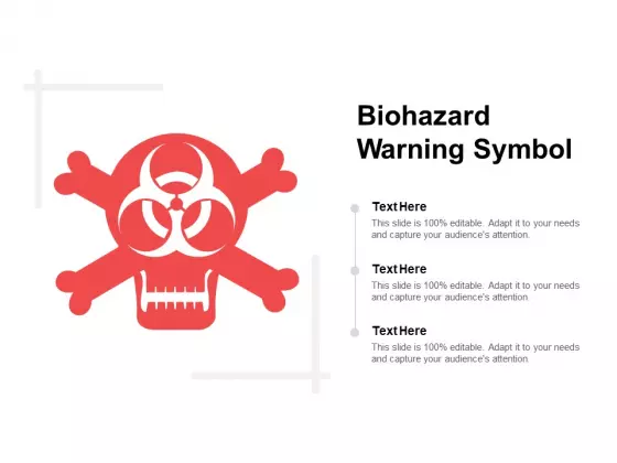 Biohazard Warning Symbol Ppt Powerpoint Presentation Professional Portrait