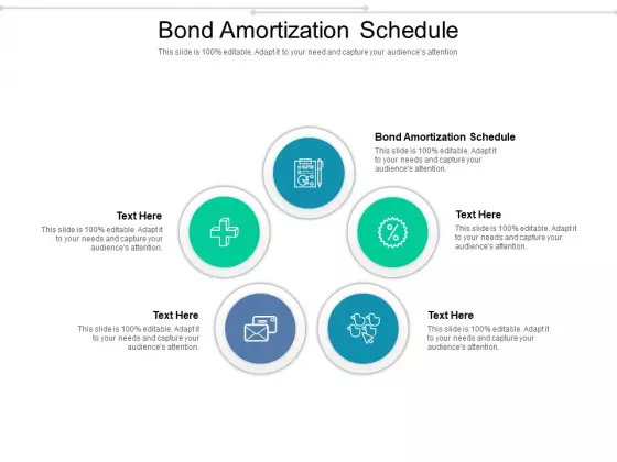 Bond Amortization Schedule Ppt PowerPoint Presentation Inspiration Design Ideas Cpb Pdf