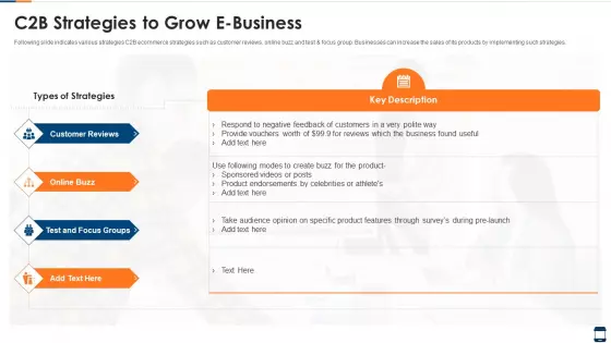 C2b Strategies To Grow E Business Demonstration PDF