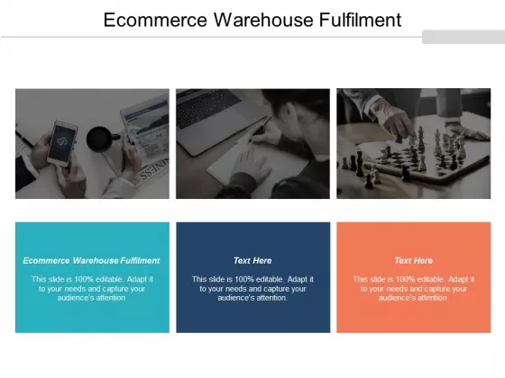 Ecommerce Warehouse Fulfilment Ppt PowerPoint Presentation Pictures Aids Cpb