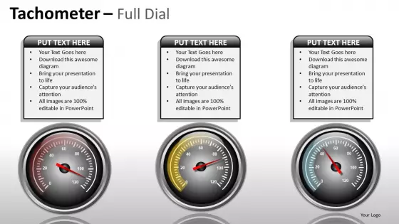 Finance Tachometer Full Dial PowerPoint Slides And Ppt Diagram Templates