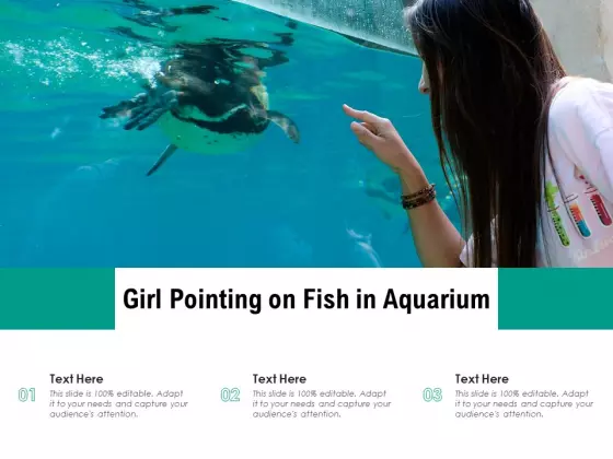 Girl Pointing On Fish In Aquarium Ppt PowerPoint Presentation File Backgrounds PDF